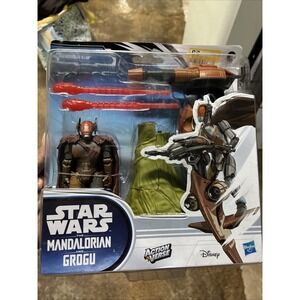 Star Wars ActionVerse Guard Droid & Mercenary STAP New Mandalorian Grogu